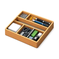 Drawer Organizer 3D icon