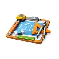 Drawing Set 3D icon