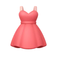 Dress 3D icon