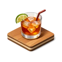 Drink Coaster 3D icon