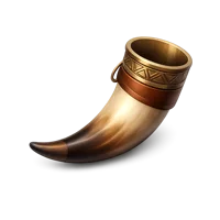Drinking Horn 3D icon