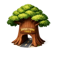 Drive-Thru Tree 3D icon