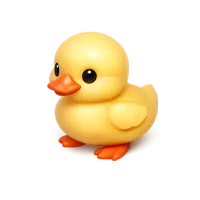 Duckling 3D icon