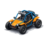 Blue Dune Buggy 3D icon