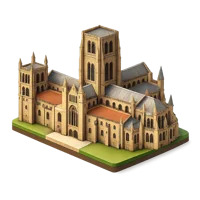Durham Cathedral 3D icon
