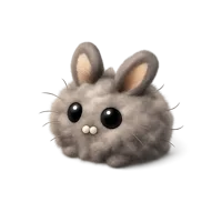 Dust Bunny 3D icon