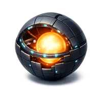 Dyson Sphere 3D icon