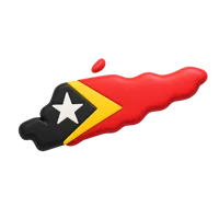 East Timor 3D icon