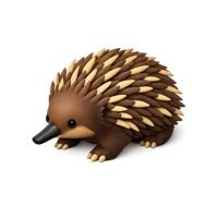 Echidna 3D icon