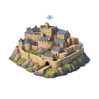 Edinburgh Castle 3D icon