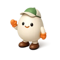 Egg Person 3D icon