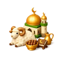 Eid al-Adha 3D icon