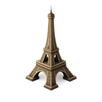 Eiffel Tower 3D icon