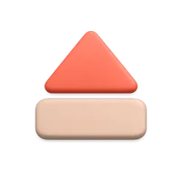 Eject Button 3D icon