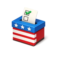 Election 3D icon