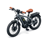 Electric Bicycle 3D icon