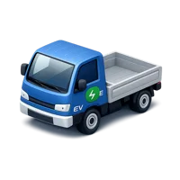Electric Mini Truck 3D icon