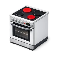 Electric Stove 3D icon