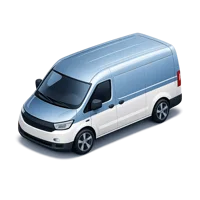 Electric Van 3D icon