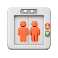 Elevator 3D icon