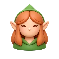 Elf Woman 3D icon
