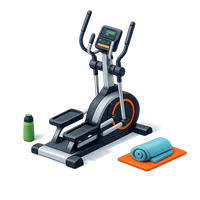 Elliptical Machine 3D icon
