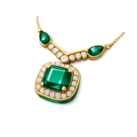 Emerald Jewelry 3D icon