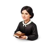 Emily Dickinson 3D icon