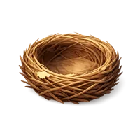 Empty Nest 3D icon