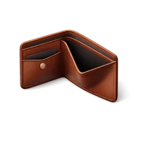 Empty Wallet 3D icon