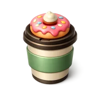 Enamel Pin 3D icon