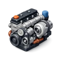 Engine 3D icon