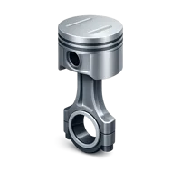 Engine Piston 3D icon