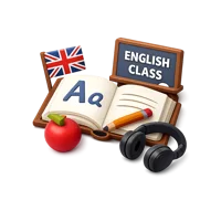English Class 3D icon