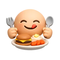 Enjoying Food 3D icon