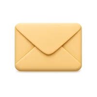 Envelope 3D icon