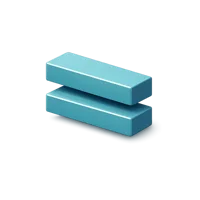 Equal Sign 3D icon