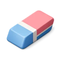 Eraser 3D icon