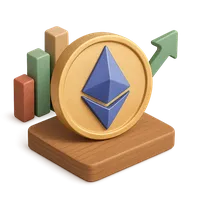 Ethereum 3D icon