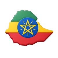 Ethiopia 3D icon