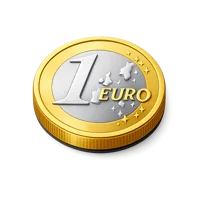 Euro Coin 3D icon