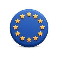 European Union 3D icon