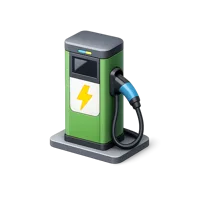 EV Charging 3D icon