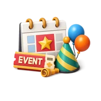 Event 3D icon