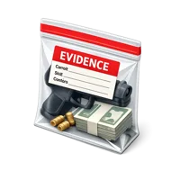 Evidence Bag 3D icon