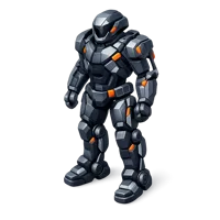 Exoskeleton Suit 3D icon