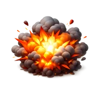 Explosion 3D icon