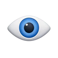 Eye 3D icon