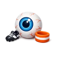 Eyeball Ball 3D icon