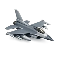 F-16 3D icon